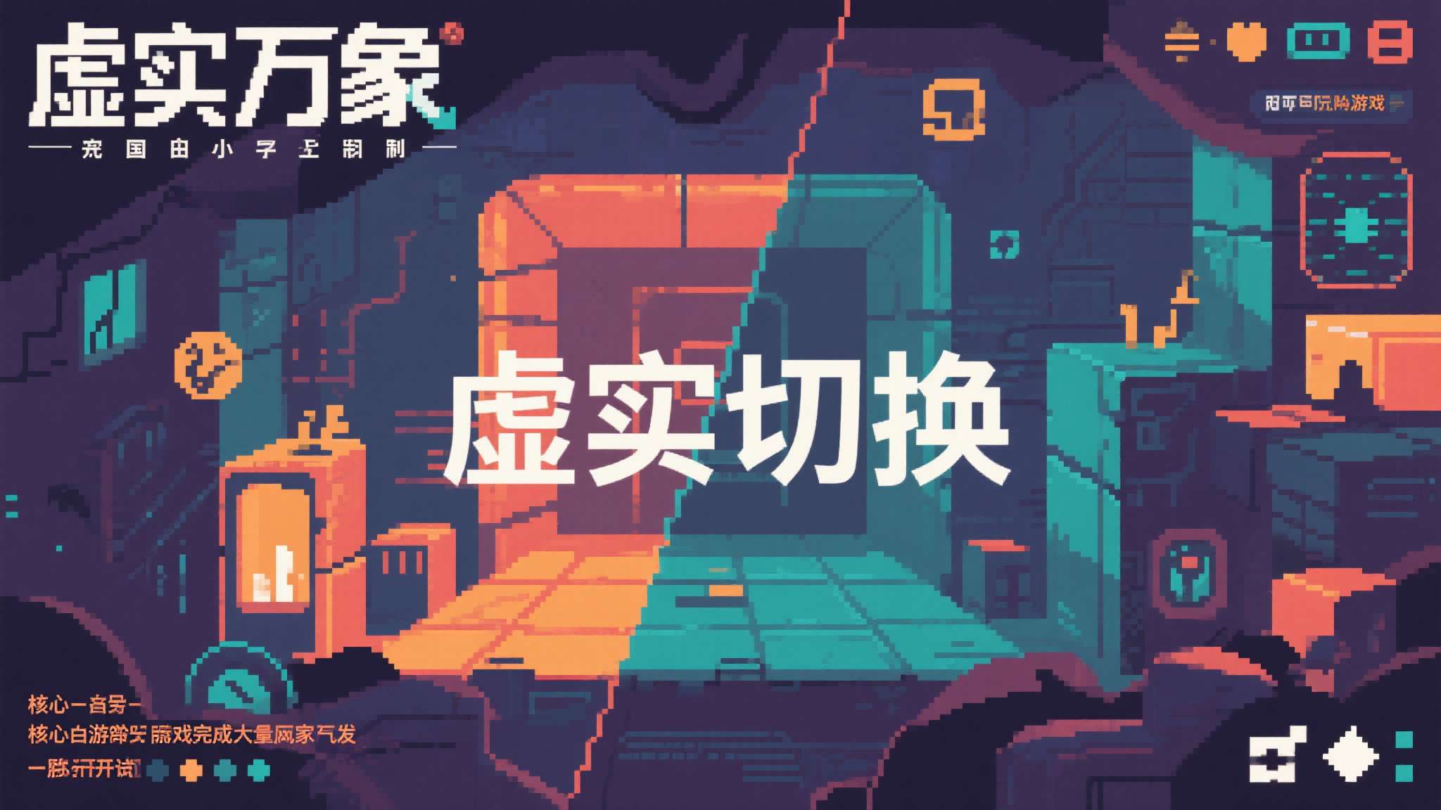 虚实万象发售日期 《虚实万象》是一款由国内独立团队打造的像素风解谜冒险游戏,其独特的"虚实切换"核